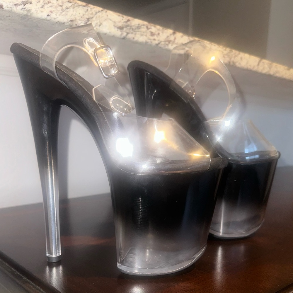 Hella Heels Black Ombré